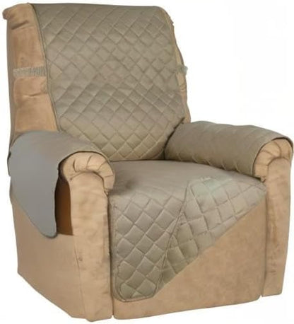 PureFit Reversible Recliner Chair Covers Couch Covers - Image 8