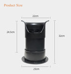 Automatic coffee grounds cleaning machine Coffee Grounds Handle Cleaner No Rag Wash Lazy Electric Home Commercial