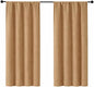 Simplebrand Ava Taupe Blackout Curtains by Simplebrand