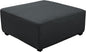 Super Stretch 40x40x15 inch Square Ottoman Cover- Soft Form Fit Ottoman Cover by UOIJAY