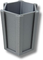 Espresso Coffee Pod Holder & Organizer | Espresso Capsule Kitchen Display Carousel | Holds 18 Pods | Made in USA (Silver)
