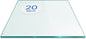 Dulles Glass 20 inch Square Glass Table Top by DullesGlass