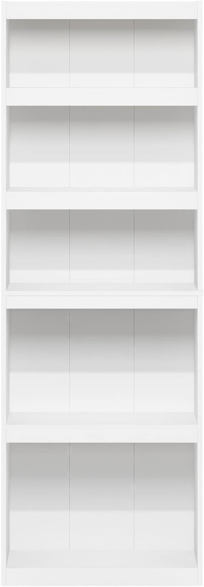 Furinno JAYA Book Shelf, 5-Tier Bookshelf, Enhanced Home Bookcase - Image 6