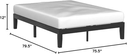Mellow Naturalista Classic 12 Inch Solid Wood Platform Bed - Image 2