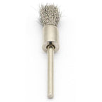 20PCS Wire Brushes - Metal Rust Removal, Polishing, Cleaning - 8mm Diameter, 3mm Shaft - Removes Burrs, Dust, and Oxide Layer - Handles Rough Surfaces - Designed for Industrial and DIY Enthusiasts