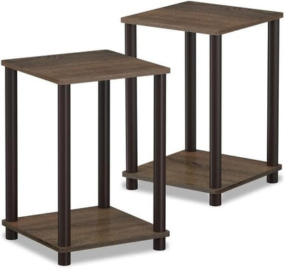 HomeStock Side End Table Set of 2 by Homestock