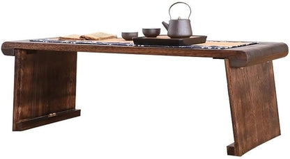 GUERNSEY End Table Wooden Floor Table by Unknown