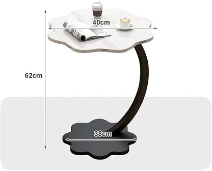 GUERNSEY End Table Nordic-Style Light Luxury Side Table Minimalist Bedside - Image 3