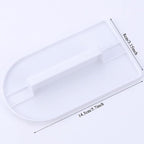 AKOAK 2 PCS Fondant Smoothing Tool Cake Decorate Smoother Polisher 14.5 x 8cm