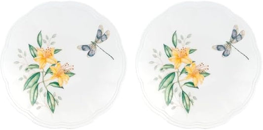 Lenox 6101810 Butterfly Meadow Tidbit Plate (Pack of 2)