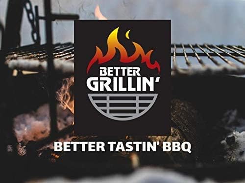 Better Grillin BBQ Bastin Mop Basting Barbecue Brush/Mop Easily Applies Marinades, Sauces, Washes Out, 16in Handle, 6pk