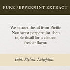 Cook's Pure Peppermint Extract,For Ice Creams, Candies, Icings, Cookies and Beverages, 4 oz