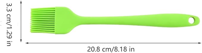 Silicone brush, Oil Brush for BBQ Kitchen Cooking Baking and Grilling (4 PCS,blue)