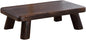 CHICKEN Couch End Table Little Traditional Tea Table Long Paulownia Wood Asia by Unknown