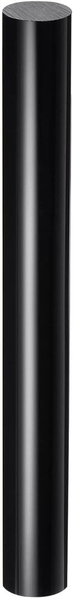 HARFINGTON Acrylic Clay Roller 9 Inch x 1 Inch Solid Non-Stick Plastic Round Tube Roller Polymer Clay Rod Fondant Rolling Pin for Shaping, Sculpting, Modeling DIY Crafts, Black