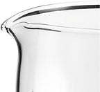 60 Ounces Glass Pitcher with Lid, Hot/Cold Water Jug, Juice and Iced Tea Beverage Carafe