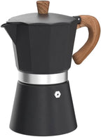AIFUSI Moka Pot, Italian Coffee Pot 6 Cup/10 oz Stovetop Espresso Maker Stovetop Camping Manual Cuban Coffee Percolator Machine Italian Espresso Greca Coffee Maker Brewer Percolator