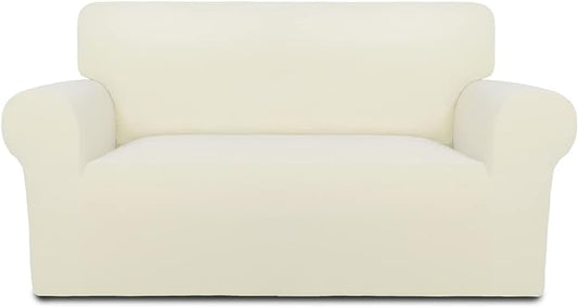 PureFit Stretch Loveseat Covers Fleece Couch Covers by PureFit