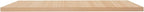 Butcher Block Countertop | 47x24in Wood Board Countertop | DIY Washer Dryer/Island/Kitchen Counter-top | countertop Cutting Board | 1102lbs Load Capacity | Wood Color | NO Base Legs, 1.38in Thick