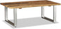 Coffee Table Solid Reclaimed Wood 39.4"x23.6"x15", Side Table, Center Table by ROMHZKS