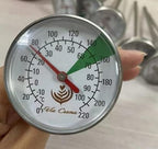 Milk Frother Jug Thermometer for Coffee Machine Milk Frothing Pitcher