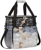 cfpolar Coffee Maker Storage Bag, Waterproof Travel Carrying Storage Tote Bag Organizer Case, Compatible with K-Mini or K-Mini Plus, And Suitable for Other Accessories， With Pockets for K-Cup Pods