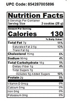 WOW Baking Company Gluten-Free Cookies, Peanut Butter, 8 Ounce (Pack of 6)