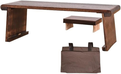 HEXEH Side Table Wooden Floor Table by Unknown