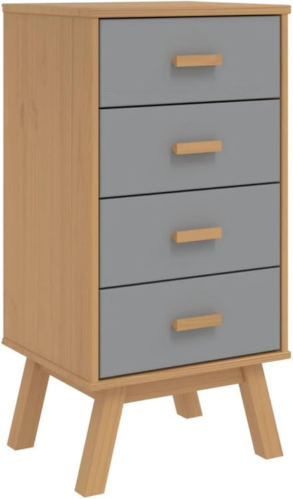 Scandinavian Style Bedside Cabinet - Image 2