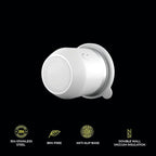BALIBETOV Yerba Mate Cup – Vacuum Insulated Stainless Steel Gourd with Silicone Cover & Non-Slip Base – Includes 2 Bombillas & Cleaning Brush – Unique Design, Easy to Clean