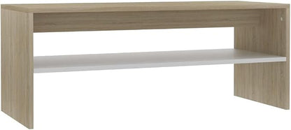 Modern Coffee Table, Scandinavian Style Rectangular Living Room Center Table - Image 3