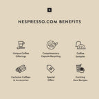 Nespresso Capsules Original Line, Vienna Lungo, Medium Roast Coffee, 50-Count Espresso Coffee Pods,
