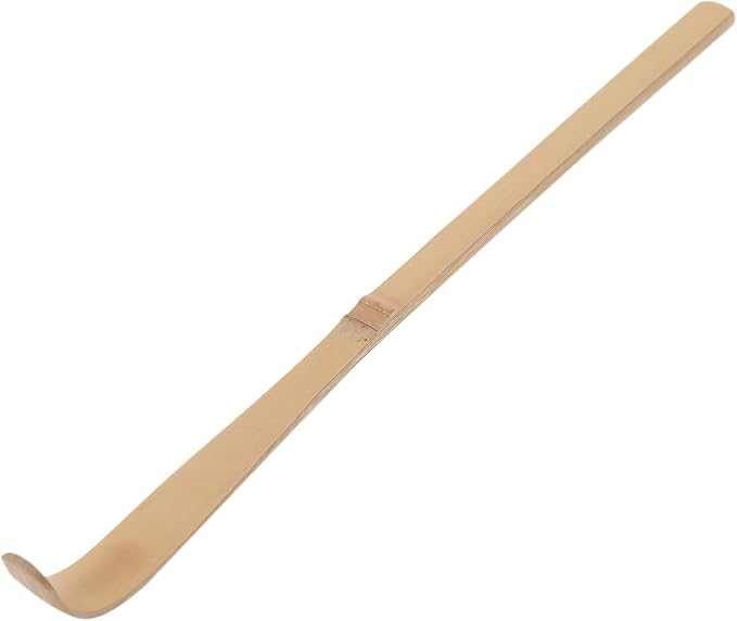 Matcha Scoop Bamboo, Bamboo Matcha Scoop Japanese Chashaku Hooked Green Tea Spoon 18cm Tea Ceremony Utensils for Tea Lover, Tea Scoops, Coffee, Tea and Espresso