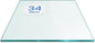 Dulles Glass 34 inch Square Glass Table Top by DullesGlass