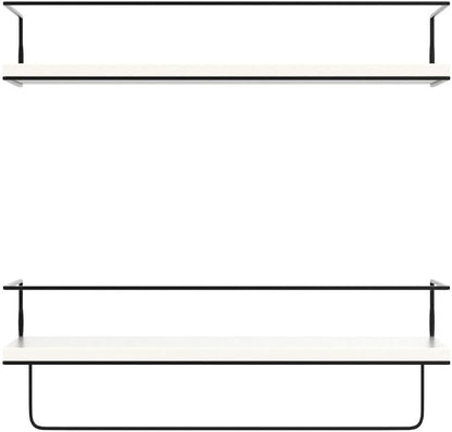 Shario White Floating Shelves - Image 5