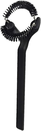 58mm Coffee Machine Brush Cleaner Removable Nylon Bristles Group Head Round Barista Espresso Grinder Multifunction Cleaning Tools Home Kitchen Accessories