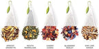 Tea Forte Herbal Retreat Premium Tea Presentation Box Tea Gift Sampler, 20 Count, 2 of Each Variety Individually Wrapped Handcrafted Pyramid Infuser Bags