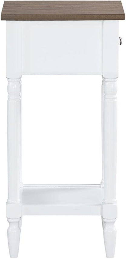 Convenience Concepts French Country Khloe 1 Drawer Accent End Table 14" - Image 6