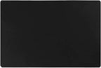 Extra Large Mulitpurpose Silicone Placemat,Countertop Protector, Kitchen Counter Mat, Table Mat, Heat Resistant, Washable, Non Slip (27.6x19.6 inch, Black-1pcs)
