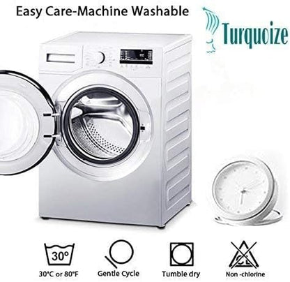 Turquoize 2 Piece Chair Covers Armchair Covers - Image 7