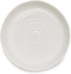 Portmeirion Sophie Conran 11" Round Roasting Dish, Porcelain Casserole Baking Dish, Dishwasher, Microwave, Freezer, Oven Safe, Versatile Cookware for Roasting, Baking, and Serving (White)