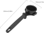 Espresso Coffee Machine Cleaning Brush Espresso Group Head Brush Detachable Nylon Bristles Espresso Machine Cleaning Bristle for 51mm Grouphead