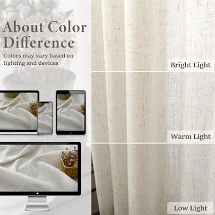 Pitalk 42 Inch Wide by 108 Inch Curtain - Image 4
