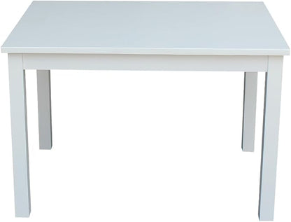 HomeStock Asian Aesthetics Table, Java Finish, Solid Hardwood, Ready to Assemble - Image 2