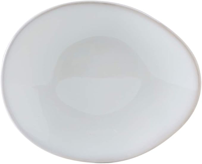 Tuxton China GAA-651 Ellipse Plate, 10" x 8-1/4", oblong, microwave & dishwasher safe, oven proof, fully vitrified, lead-free, ceramic, TuxTrendz, Artisan, Agave, Pack of 12