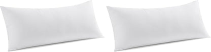 MIULEE 14x36 Inch Throw Pillow Insert Premium Throw Pillow Virgin Microfiber by MIULEE
