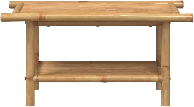 Natural Bamboo Coffee Table - Image 4