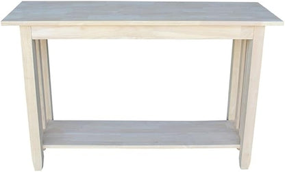 International Concepts Mission Unfinished Sofa Table - Image 3