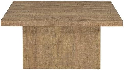 Coaster Home Furnishings Zetta Square Cocktail Living Room Coffee Table - Image 5