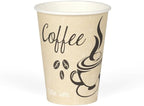 Smygoods Disposable Coffee Cups, To Go Paper Hot Cups, Classic Design (12 OZ, 100 Count) For Hot Beverages, Coffee, Tea, Espresso, Cocoa - Vasos Para Cafe